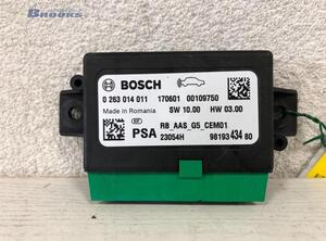 Control unit for parking support PEUGEOT 208 I (CA_, CC_)