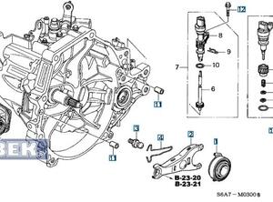 Handgeschakelde versnellingsbak HONDA CIVIC VII Hatchback (EU, EP, EV)