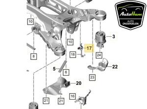 Hydraulische pomp niveauregeling AUDI Q8 (4MN), AUDI E-TRON Sportback (GEA), AUDI A4 Avant (8W5, 8WD, B9), PORSCHE PANAMERA (971)