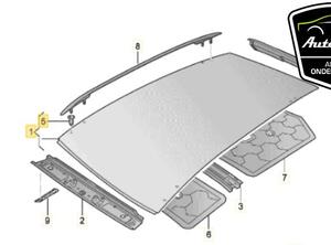 Dach geschlossen Skoda Kodiaq I NS6, NS7, NV7 ZAAGDEEL P21467988