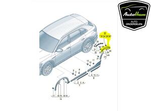 Kotflügelverbreiterung rechts Audi E-TRON GEN 4KE853818 P17447773