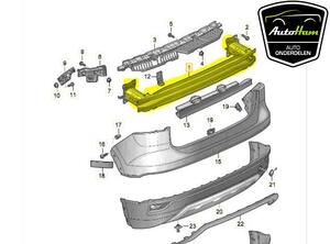 
Stoßstangenträger hinten VW T-Cross C11 2GM807305 P21440301
