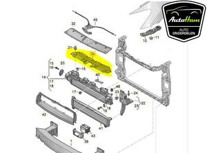 Radiator Mounting AUDI E-TRON (GEN)