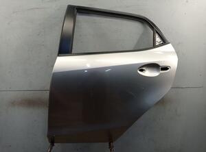 Tür Türe links hinten Grau MAZDA 2 (DE  DH) 1.3 MZR 62 KW