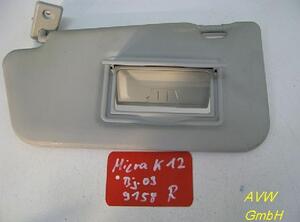 Sun Visor NISSAN Micra III (K12)