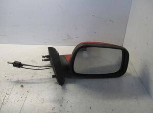 Außenspiegel mechanisch lackiert rechts rot  verblasst  leichte Kratzer SEAT IBIZA I (021A) 1.7 72 KW