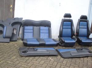 Zetels Set VW Golf IV Cabriolet (1E7) Ledersitze blau schwarz