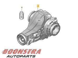 Rear Axle Gearbox / Differential AUDI A4 Avant (8K5, B8), AUDI A5 Sportback (8TA)