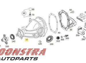 Rear Axle Gearbox / Differential MERCEDES-BENZ C-CLASS (W205)