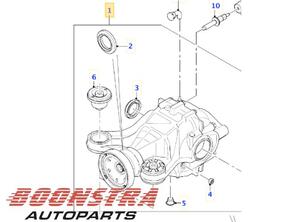 Hinterachsgetriebe Jaguar XE X760 T2H8647 P20212995