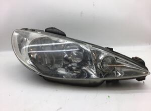 PEUGEOT 206 SW Hauptscheinwerfer rechts 9628666780 Beifahrerseite H7 Halogen