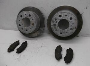 Bremsscheibe Bremsbelege hinten links&amp;rechts Set DM 280MM 5x118 71.1 FIAT DUCATO KASTEN (250) 160 MULTIJET 3 0 D 116 KW