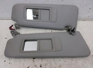 Sonnenblende SET links &amp; rechts Grau mit Spiegel BMW 3 TOURING (E91) 318I 105 KW