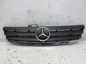 Kühlergrill Grill Emblem Schwarz / Silber MERCEDES-BENZ A-KLASSE (W169) A 180 CDI 80 KW