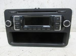 Radio Bedienschalter CD Media Ablagefach VW POLO (6R_) 1.2 51 KW