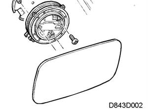 Buitenspiegelglas SAAB 9-3 (YS3D), SAAB 900 II (--)