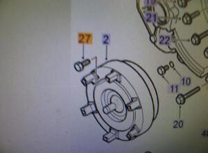 Wheel Bolt SAAB 9-5 Kombi (YS3E)