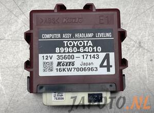 Control unit for headlight range adjustment TOYOTA VERSO (_R2_)