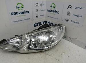 Headlight PEUGEOT 206 Schrägheck (2A/C), PEUGEOT 206 Stufenheck (--), PEUGEOT 206 SW (2E/K)