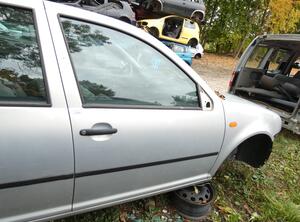 Tür vorne rechts Golf 4 silber / LA7W 5-trg VW Golf IV  (Typ:1J1/1J5) Variant