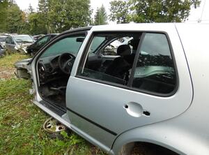 Tür hinten links Golf 4 Satinsilber LB72 VW Golf IV  (Typ:1J1/1J5) *