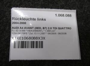 Rückleuchte links 2004-2008 AUDI A4 AVANT (8ED  B7) 2.0 TDI QUATTRO 125 KW