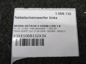 Mistlamp SKODA OCTAVIA II Combi (1Z5)