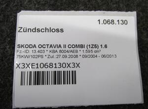 Slotcilinder Contactslot SKODA OCTAVIA II Combi (1Z5)