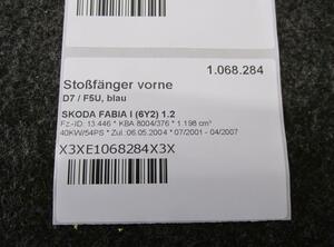 Bumper SKODA FABIA I (6Y2)