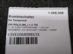 Kombischalter für Tempomat VW POLO (9N_) 1.4 TDI 59 KW