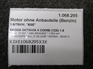 Motor kaal SKODA OCTAVIA II Combi (1Z5)