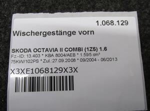 Wiper Linkage SKODA OCTAVIA II Combi (1Z5)