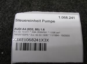 Steuereinheit Pumpe Zentralverriegelung  AUDI A4 (8D2  B5) 1.6 74 KW