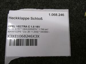 Heckklappe Schloß  OPEL VECTRA C 1.8 16V 90 KW