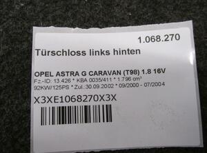 Deurslot OPEL ASTRA G Estate (T98)