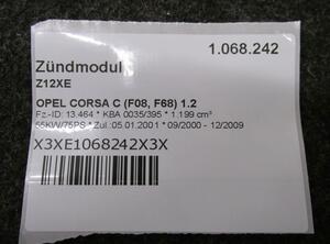 Zündmodul Z12XE OPEL CORSA C (F08  F68) 1.2 55 KW