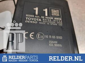 Control unit for tyre pressure control system TOYOTA AURIS (_E18_), TOYOTA AURIS Estate (_E18_)