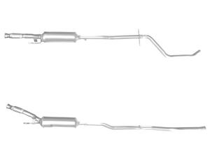 Diesel KAT &amp; SiC DPF Peugeot 407 SW (6E, 6D) 2.0 HDi