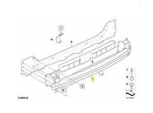 Bumper Montageset MINI MINI (R50, R53), MINI MINI (R56)