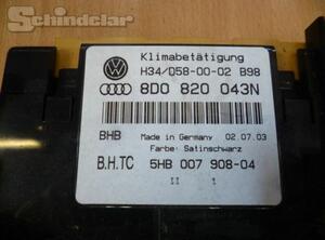 Air Conditioning Control Unit AUDI A4 (8D2, B5)