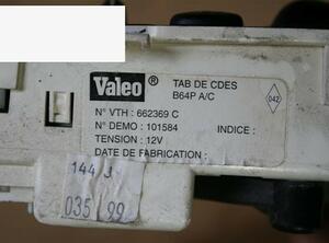 Heating &amp; Ventilation Control Assembly RENAULT Megane I Coach (DA0/1)