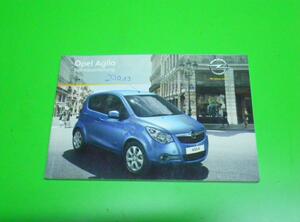 Operation manual OPEL Agila (B) (B H08)