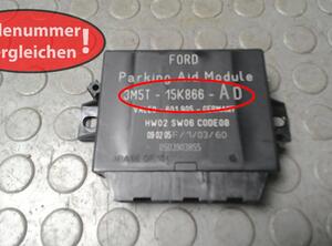 PDC STEUERGERÄT/ PARKING AID MODULE  (Stossstange hinten) Ford Focus Benzin (DA3/DB3) 1596 ccm 85 KW 2005