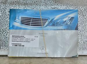 Operation manual MERCEDES-BENZ S-CLASS (W221)