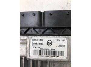 Control unit for engine SSANGYONG KORANDO (CK)