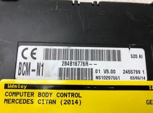 Control unit central electric (BCM) MERCEDES-BENZ CITAN Box Body/MPV (W415)