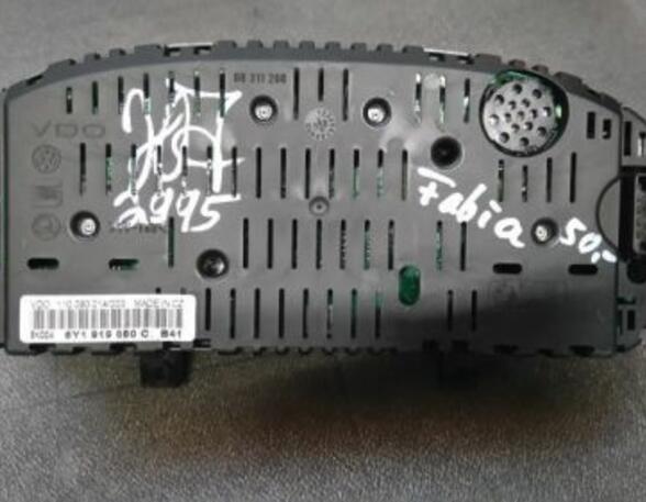 Speedometer SKODA Fabia I (6Y2)