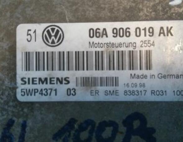 Steuergerät Motor mit Zündschloß VW GOLF IV 74 KW