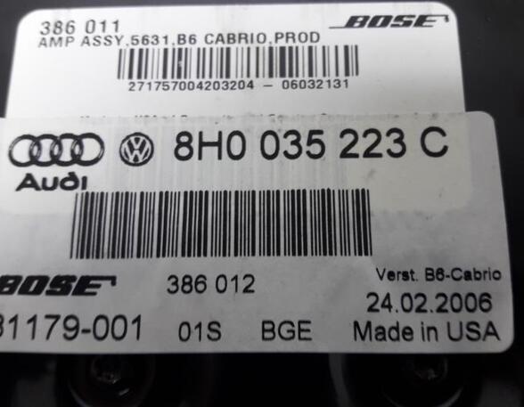 Audio-Versterker AUDI A4 B7 Convertible (8HE)