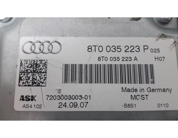 Audio Amplifier AUDI A4 (8K2, B8)